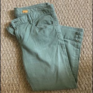 Anthropologie Pilcro and the Letterpress Crop pant